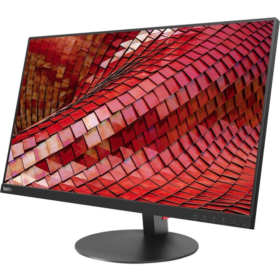 Moniteur LCD Lenovo T27i-10 27" Full HD WLED - 16:9 - Noir corbeau 61C6MAR1US