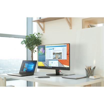 Moniteur LCD Lenovo T27i-10 27" Full HD WLED - 16:9 - Noir corbeau 61C6MAR1US