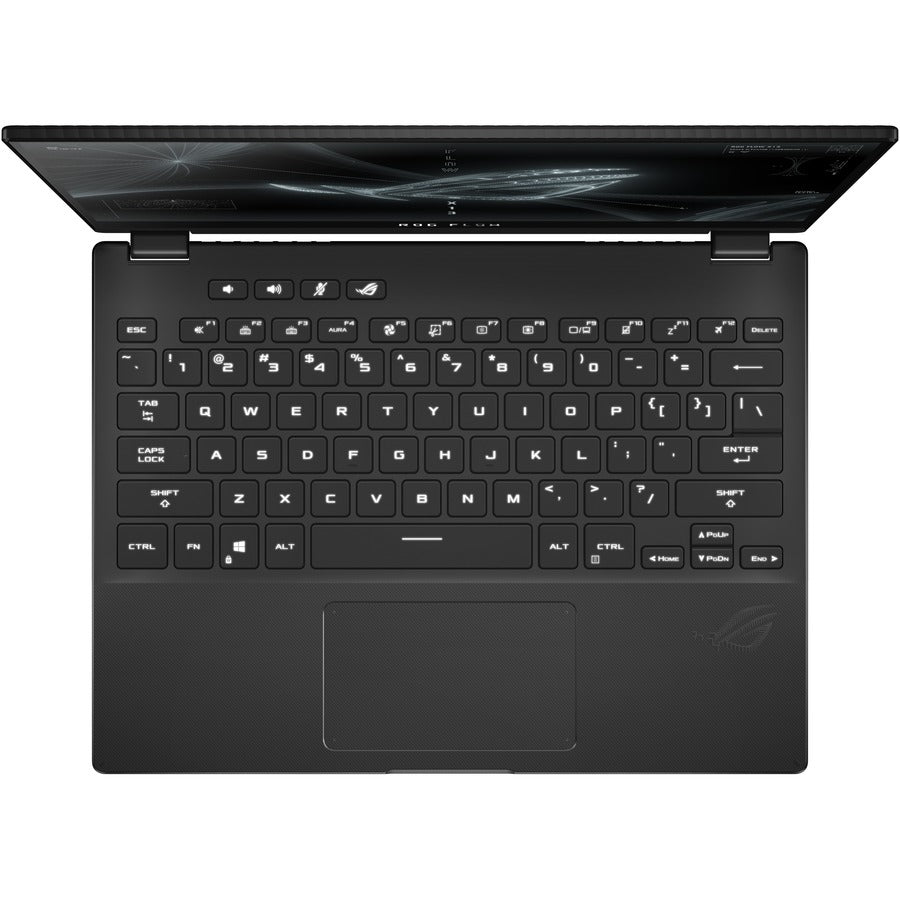 Ordinateur portable de jeu tactile Asus ROG Flow X13 GV301 GV301QH-XS98-B 13,4" - WQUXGA - 3840 x 2400 - AMD Ryzen 9 5980HS 3,10 GHz - 32 Go RAM - 1 To SSD - Noir cassé GV301QH-XS98-B