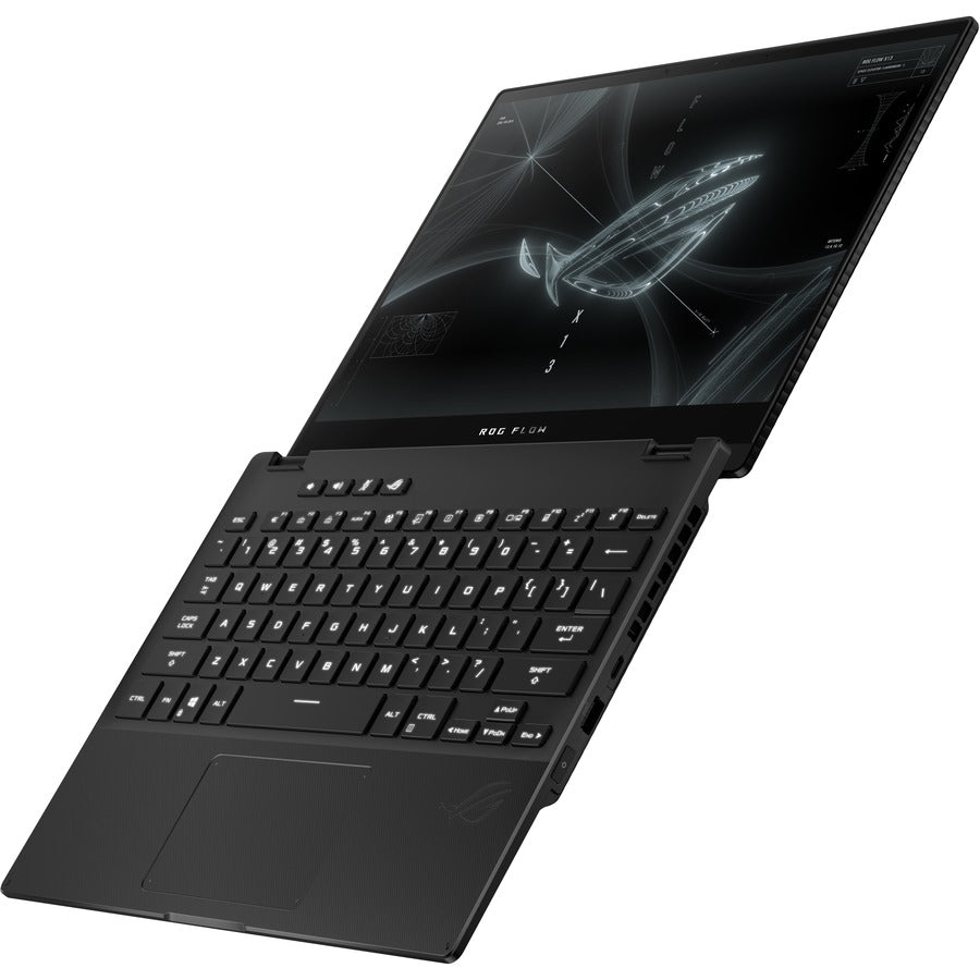 Ordinateur portable de jeu tactile Asus ROG Flow X13 GV301 GV301QH-XS98-B 13,4" - WQUXGA - 3840 x 2400 - AMD Ryzen 9 5980HS 3,10 GHz - 32 Go RAM - 1 To SSD - Noir cassé GV301QH-XS98-B