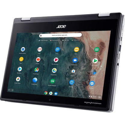 Acer Chromebook Spin 311 CP311-2H CP311-2H-C7V9 Chromebook 2 en 1 tactile 11,6" - HD - 1366 x 768 - Intel Celeron N4120 Quad-core (4 Core) 1,10 GHz - 4 Go de RAM - 32 Go de mémoire flash - Argent pur NX.HKKAA.009
