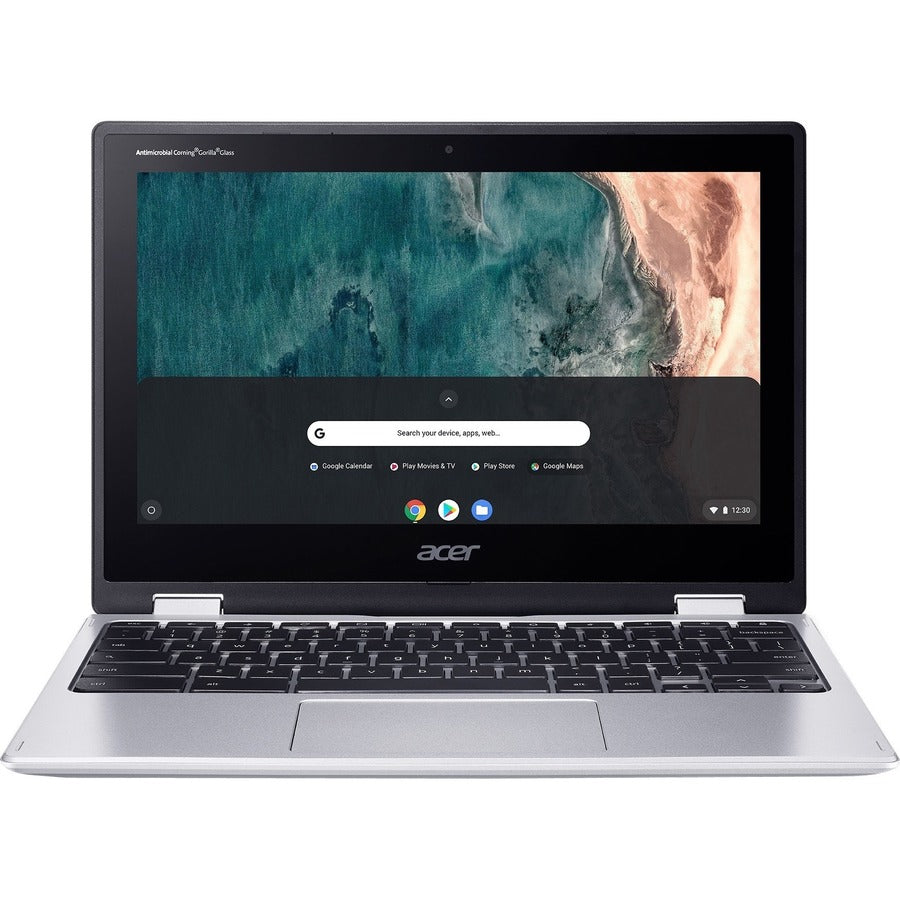 Acer Chromebook Spin 311 CP311-2H CP311-2H-C7V9 Chromebook 2 en 1 tactile 11,6" - HD - 1366 x 768 - Intel Celeron N4120 Quad-core (4 Core) 1,10 GHz - 4 Go de RAM - 32 Go de mémoire flash - Argent pur NX.HKKAA.009