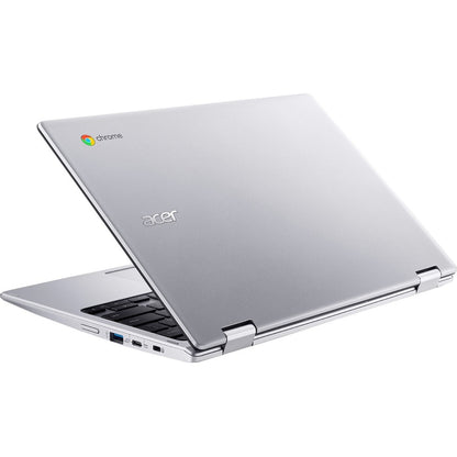 Acer Chromebook Spin 311 CP311-2H CP311-2H-C7V9 Chromebook 2 en 1 tactile 11,6" - HD - 1366 x 768 - Intel Celeron N4120 Quad-core (4 Core) 1,10 GHz - 4 Go de RAM - 32 Go de mémoire flash - Argent pur NX.HKKAA.009