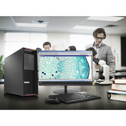 Station de travail Lenovo ThinkStation P720 30BA00H7US - 1 x Intel Xeon Silver Dodeca-core (12 Core) 4214R 3,50 GHz - 16 Go de RAM DDR4 SDRAM - 512 Go de SSD - Tour 30BA00H7US