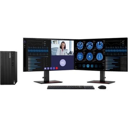 Ordinateur de bureau Lenovo ThinkCentre M80t 11CS000FCA - Intel Core i5 10e génération i5-10500 Hexa-core (6 cœurs) 3,10 GHz - 16 Go RAM DDR4 SDRAM - 512 Go SSD - Tour - Noir corbeau 11CS000FCA