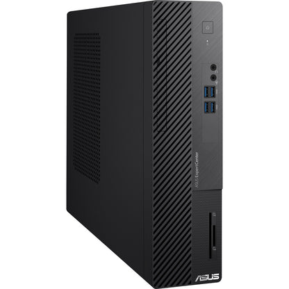 Asus ExpertCenter D7 D500SA-Q31SP Desktop Computer - Intel Core i3 10th Gen i3-10100 Quad-core (4 Core) 3.60 GHz - 8 GB RAM DDR4 SDRAM - 256 GB M.2 PCI Express NVMe SSD - Small Form Factor - Black D500SA-Q31SP