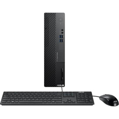 Asus ExpertCenter D7 D500SA-Q31SP Desktop Computer - Intel Core i3 10th Gen i3-10100 Quad-core (4 Core) 3.60 GHz - 8 GB RAM DDR4 SDRAM - 256 GB M.2 PCI Express NVMe SSD - Small Form Factor - Black D500SA-Q31SP