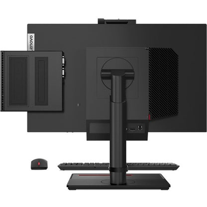Ordinateur de bureau Lenovo ThinkCentre M90q 11CR001YCA - Intel Core i5 10e génération i5-10500 Hexa-core (6 cœurs) 3,10 GHz - 8 Go de RAM DDR4 SDRAM - 256 Go SSD - Minuscule - Noir 11CR001YCA