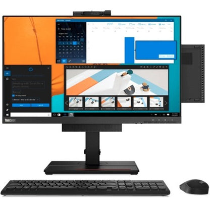 Ordinateur de bureau Lenovo ThinkCentre M90q 11CR001YCA - Intel Core i5 10e génération i5-10500 Hexa-core (6 cœurs) 3,10 GHz - 8 Go de RAM DDR4 SDRAM - 256 Go SSD - Minuscule - Noir 11CR001YCA
