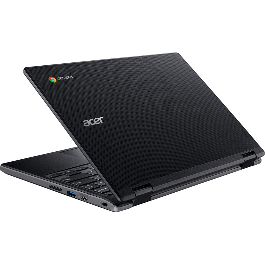 Acer R721T R721T-48A0 Chromebook 2 en 1 tactile 11,6" - HD - 1366 x 768 - AMD A-Series 7e génération A4-9120C Dual-core (2 cœurs) 1,60 GHz - 4 Go de RAM - 32 Go de mémoire flash - Noir schiste NX.HBRAA.002
