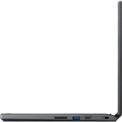 Acer R721T R721T-48A0 Chromebook 2 en 1 tactile 11,6" - HD - 1366 x 768 - AMD A-Series 7e génération A4-9120C Dual-core (2 cœurs) 1,60 GHz - 4 Go de RAM - 32 Go de mémoire flash - Noir schiste NX.HBRAA.002