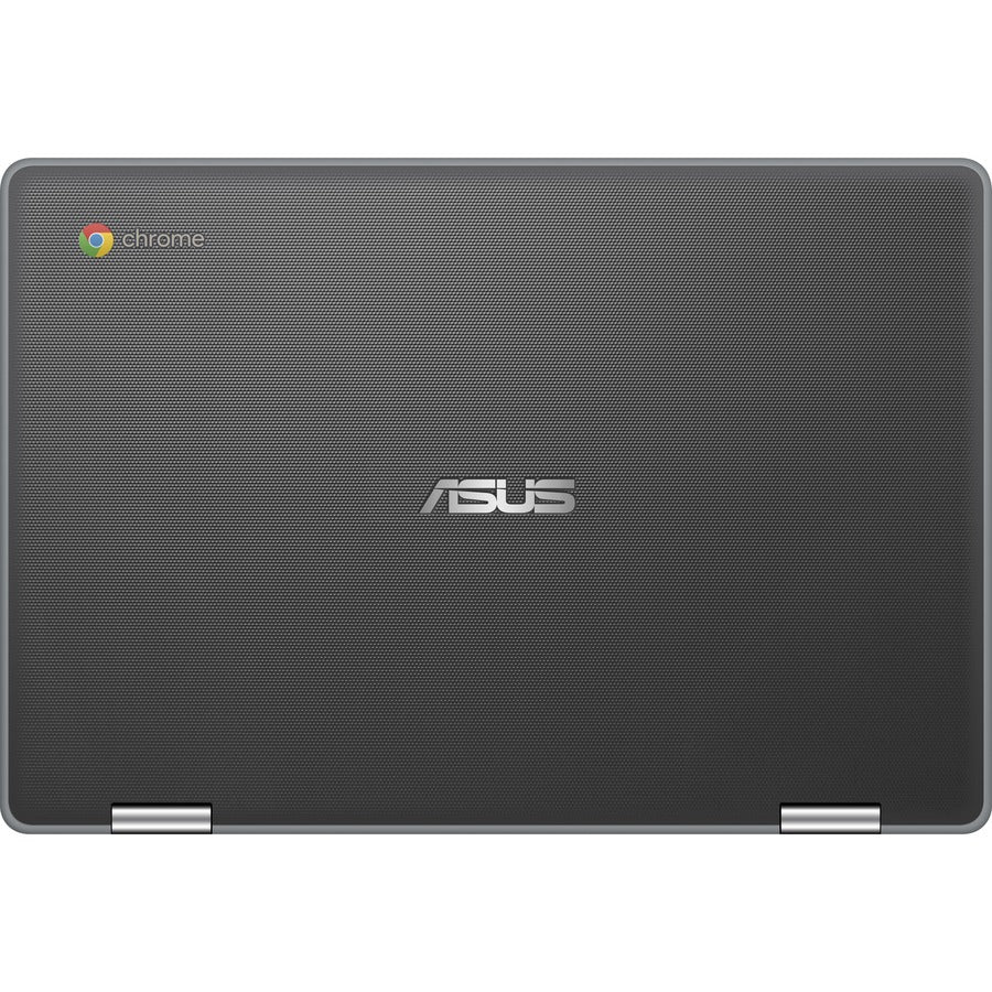 Asus Chromebook Flip C214 C214MA-YS02T-S Chromebook tactile 11,6" - 1366 x 768 - Intel Celeron N4000 Dual-core (2 Core) 1,10 GHz - 4 Go RAM - 32 Go Mémoire Flash - Gris foncé C214MA-YS02T-S