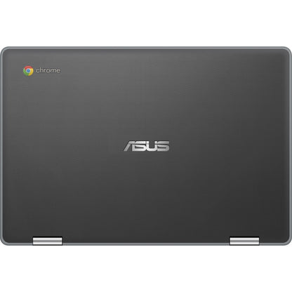 Asus Chromebook Flip C214 C214MA-YS02T-S Chromebook tactile 11,6" - 1366 x 768 - Intel Celeron N4000 Dual-core (2 Core) 1,10 GHz - 4 Go RAM - 32 Go Mémoire Flash - Gris foncé C214MA-YS02T-S