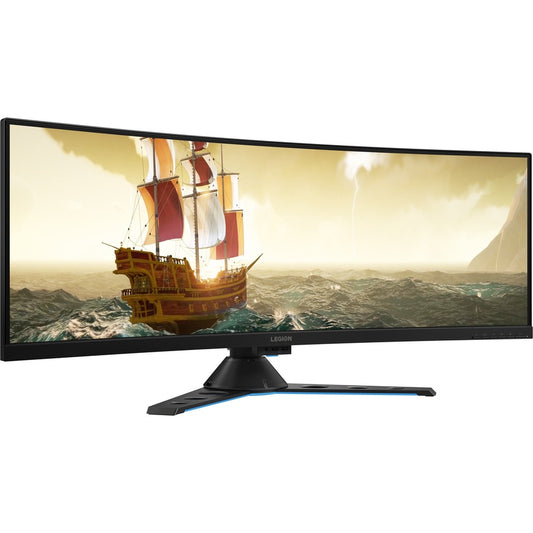 Moniteur LCD de jeu WLED incurvé Lenovo Legion Y44w-10 43,4" DWUXGA - 32:10 - Raven, noir 65EARAC1US