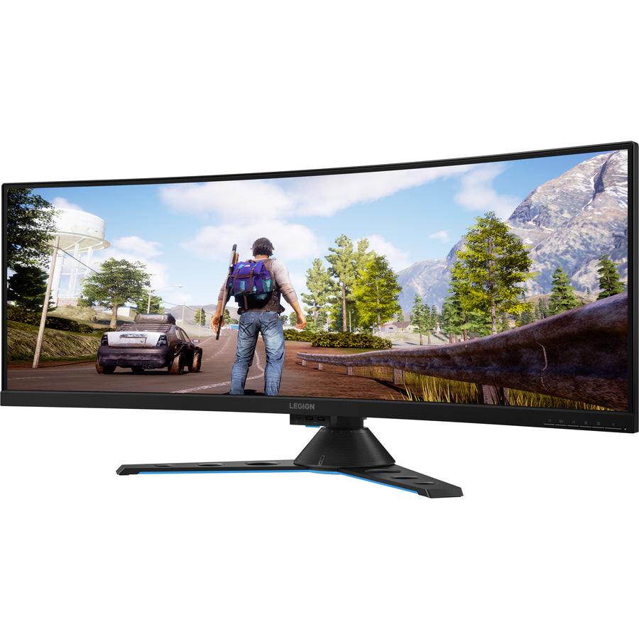 Moniteur LCD de jeu WLED incurvé Lenovo Legion Y44w-10 43,4" DWUXGA - 32:10 - Raven, noir 65EARAC1US