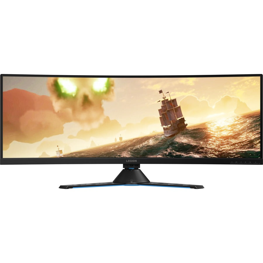 Moniteur LCD de jeu WLED incurvé Lenovo Legion Y44w-10 43,4" DWUXGA - 32:10 - Raven, noir 65EARAC1US