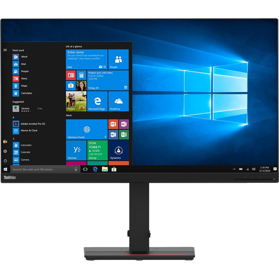 Lenovo ThinkVision T32h-20 31.5" WQHD WLED LCD Monitor - 16:9 - Raven Black 61F1GAR2US