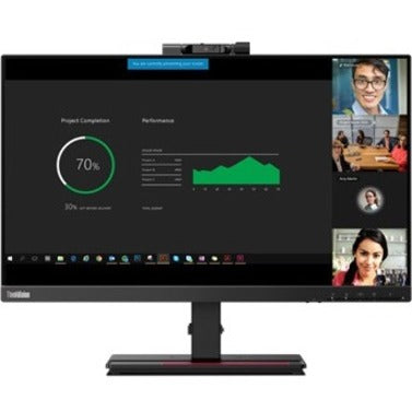 Lenovo ThinkVision T24v-20 23.8" Full HD WLED LCD Monitor - 16:9 - Raven Black 61FCMAR6US