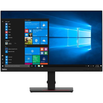 Lenovo ThinkVision T27q-20 27" Class WQHD LCD Monitor - 16:9 - Raven Black 61EDGAR2US