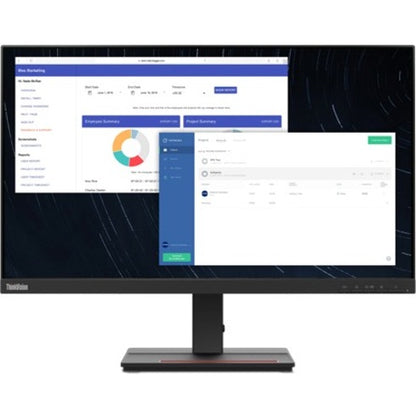 Lenovo ThinkVision S27e-20 27" Full HD LED LCD Monitor - 16:9 - Raven Black 62AFKAT2US