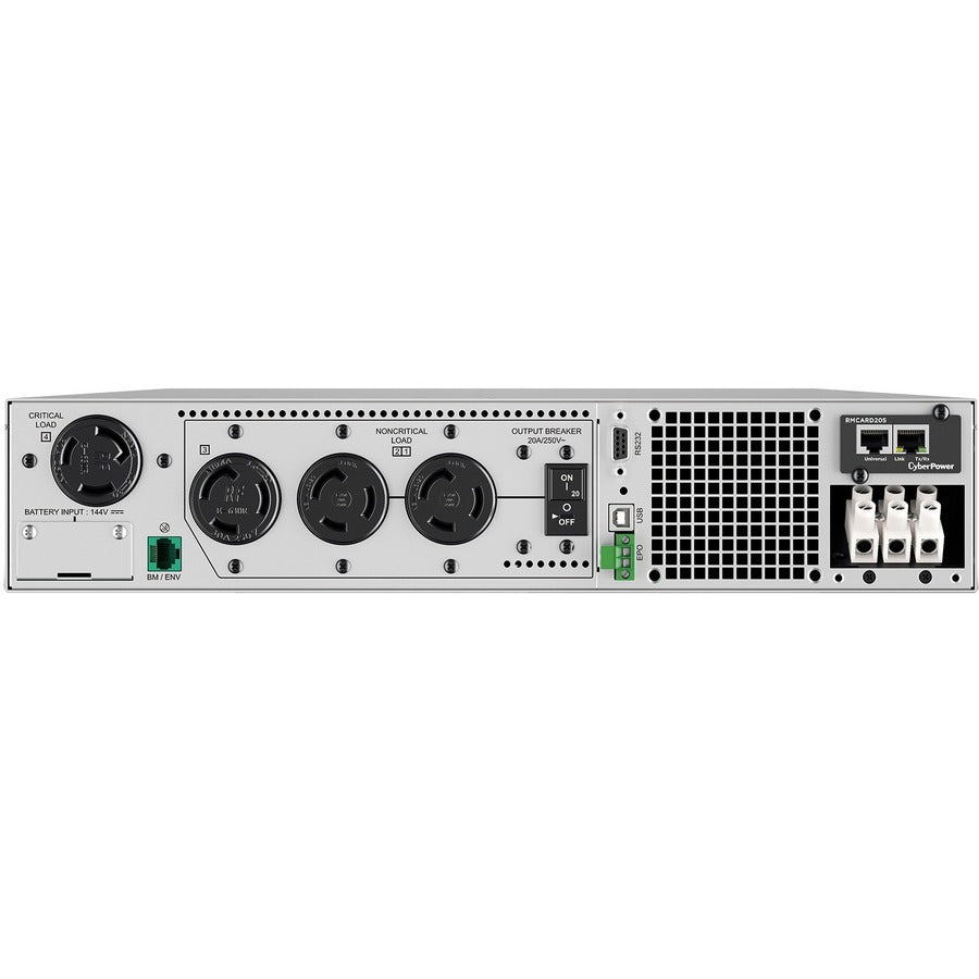 Systèmes d'onduleurs en ligne CyberPower OL6KRTHD Smart App OL6KRTHD