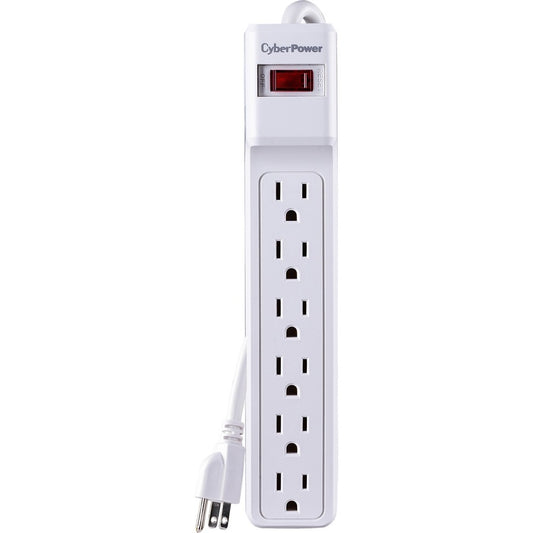Parasurtenseur/protecteur de surtension à 6 prises CyberPower Essential CSB606W CSB606W