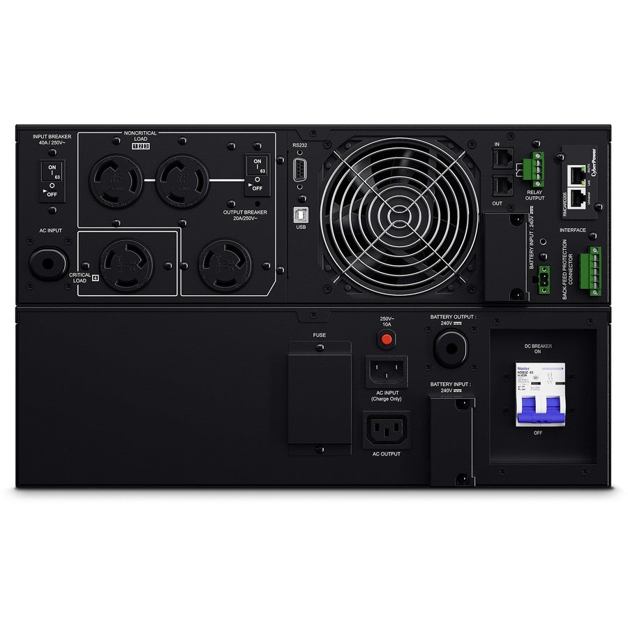 Onduleur CyberPower Smart App Online OL6KRT 6000 VA montable en tour/rack OL6KRT