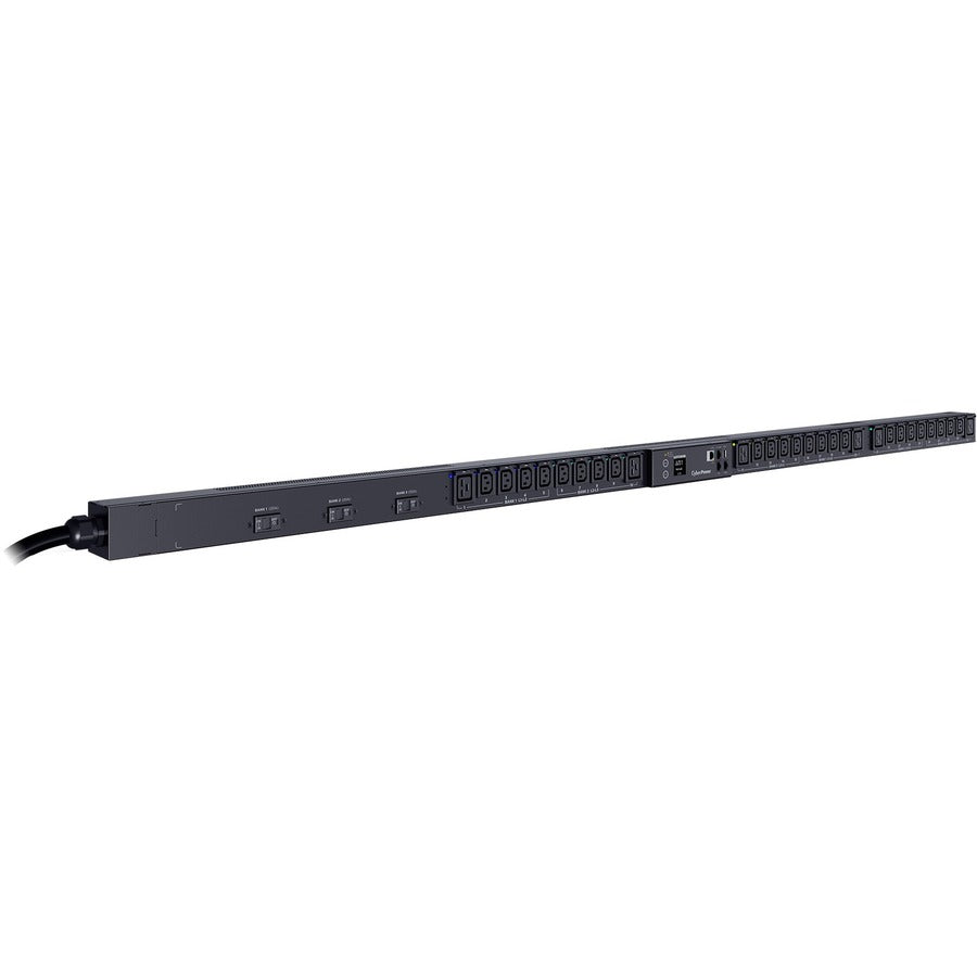 CyberPower PDU83104 3 Phase 200 - 240 VAC 30A Switched Metered-by-Outlet PDU PDU83104