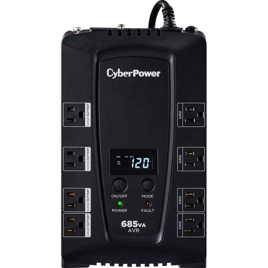 Onduleur de bureau intelligent CyberPower LCD CP685AVRLCD 685 VA CP685AVRLCD
