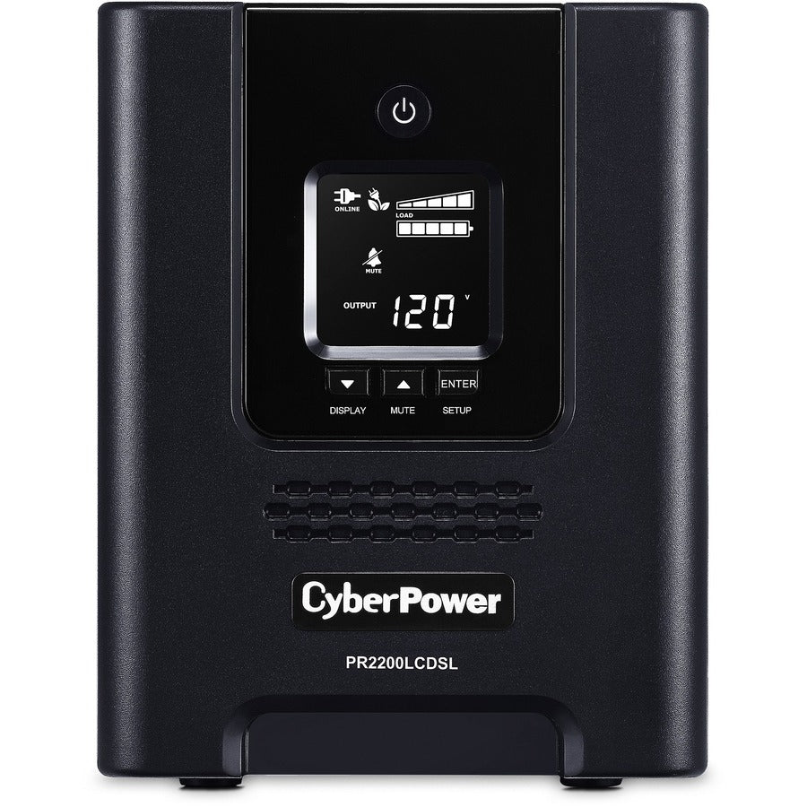 Onduleur LCD tour à onde sinusoïdale pure 2070 VA CyberPower Smart App Sinewave PR2200LCDSL