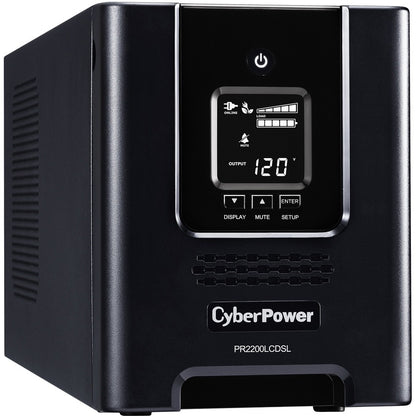 Onduleur LCD tour à onde sinusoïdale pure 2070 VA CyberPower Smart App Sinewave PR2200LCDSL