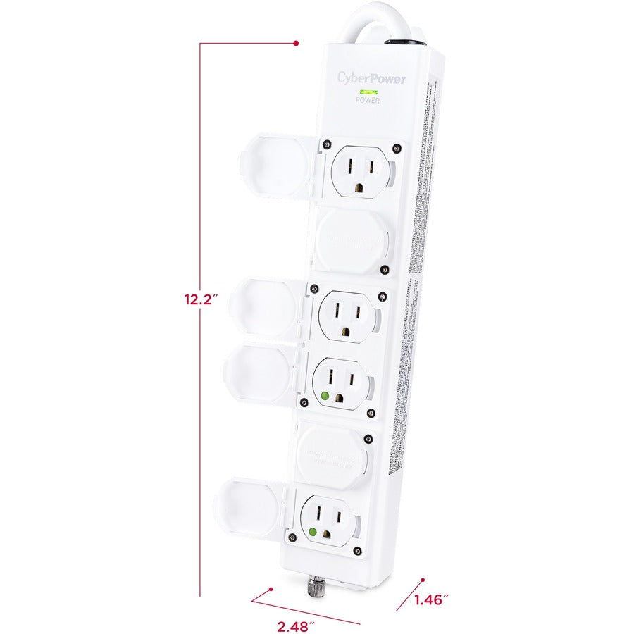 Multiprise 6 prises CyberPower MPV615P MPV615P