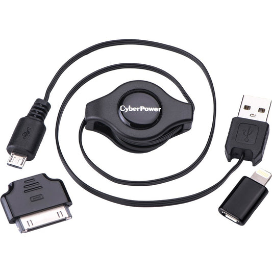 Kit de câbles USB CyberPower iDevice pour appareils Apple CPU3RTAKT