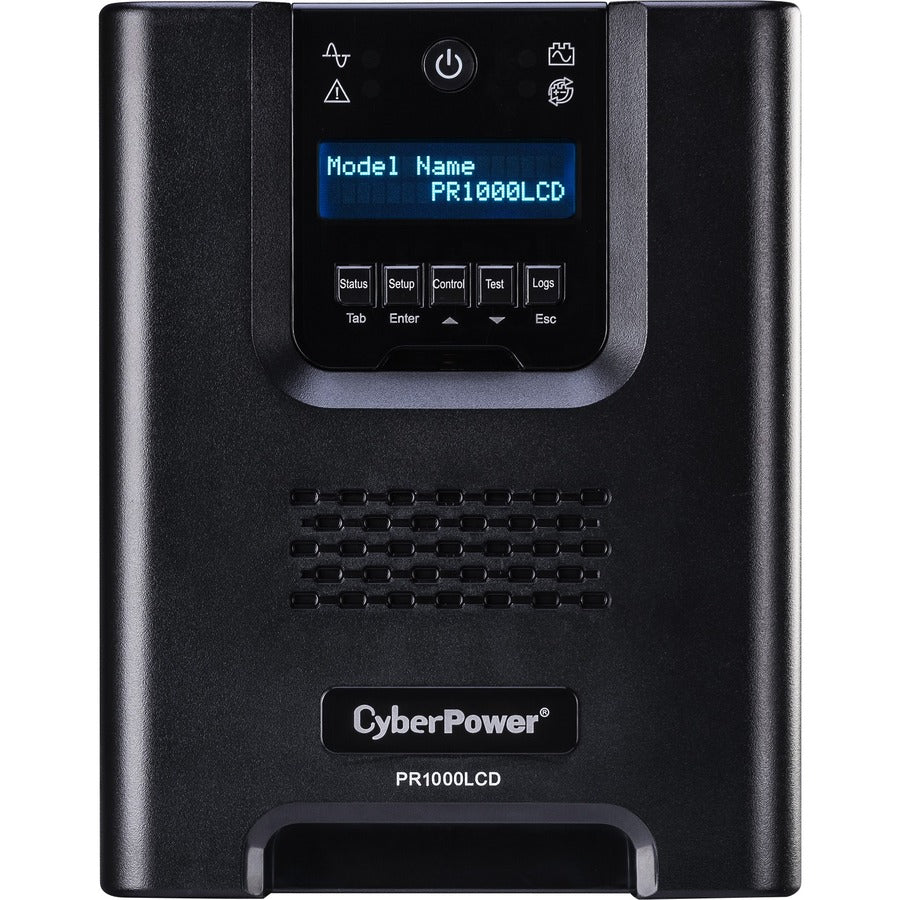 Onduleur LCD mini-tour à onde sinusoïdale pure 1 000 VA CyberPower Smart App Sinewave PR1000LCD