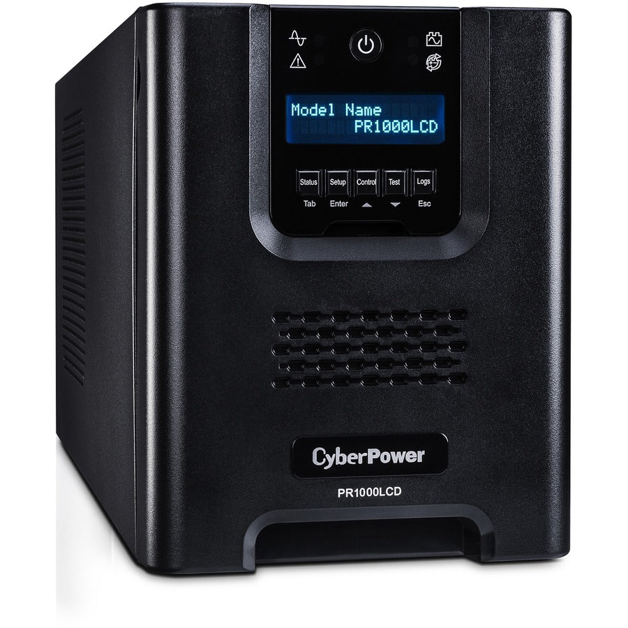 Onduleur LCD mini-tour à onde sinusoïdale pure 1 000 VA CyberPower Smart App Sinewave PR1000LCD