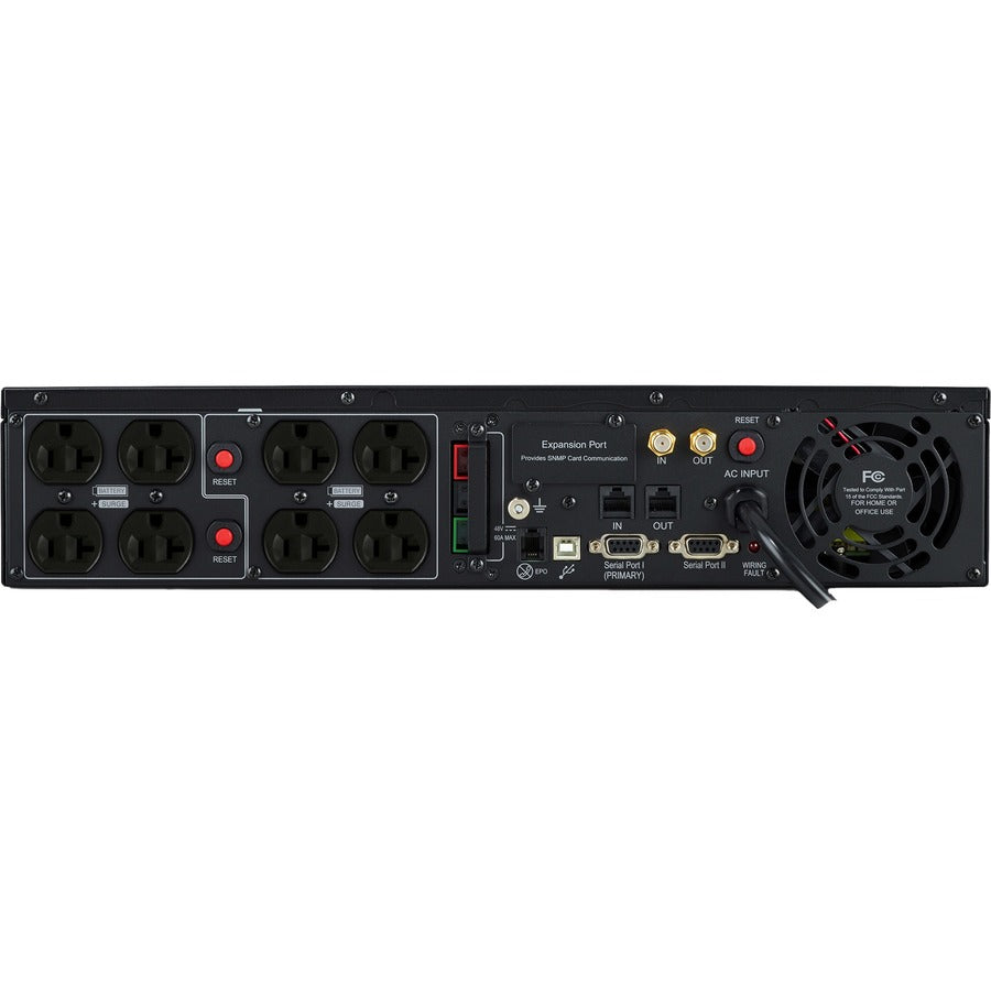 Systèmes d'onduleurs CyberPower OR2200LCDRTXL2U Smart App LCD - Capacité : 2100 VA / 1650 W OR2200LCDRTXL2U