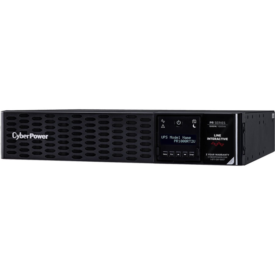 Onduleur convertible tour/rack 1 000 VA CyberPower Smart App PR1000RT2UN