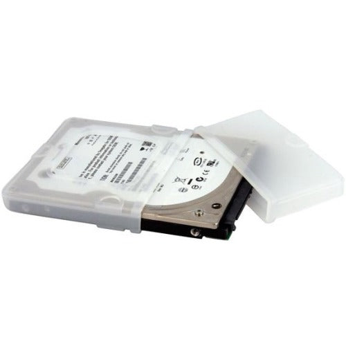 StarTech.com Housse de protection en silicone pour disque dur d'ordinateur portable 2,5 pouces avec capuchon de connecteur HDDSLEV25