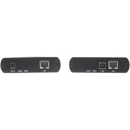 StarTech.com Hub d'extension USB 2.0 à 4 ports sur câble Ethernet Cat5e ou Cat6 - Kit d'extension USB 2.0 en métal de 100 m - ESD, alimenté, 480 Mbps USB2004EXT2NA