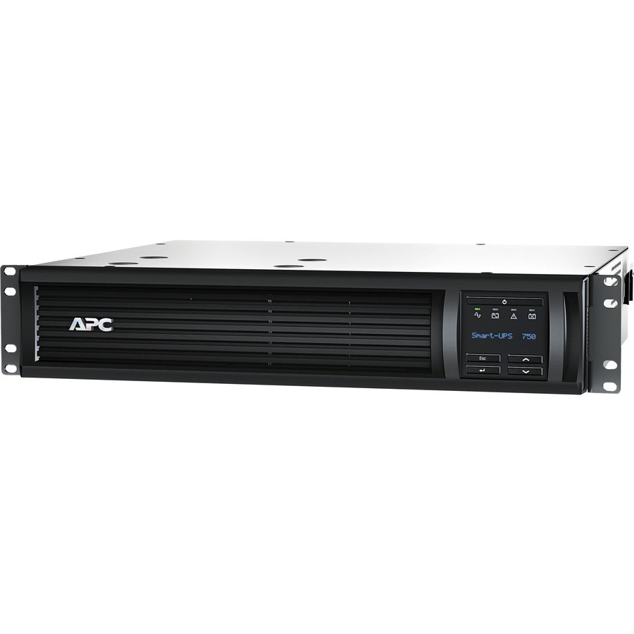 Onduleur APC Smart-UPS 750VA LCD RM 120V avec carte réseau SMT750RM2UNC de Schneider Electric