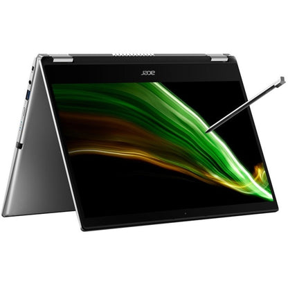 Acer Spin 1 SP114-31 SP114-31-C211 Ordinateur portable 2 en 1 à écran tactile 14" - HD - 1366 x 768 - Intel Celeron N4500 Dual-core (2 cœurs) 1,10 GHz - 4 Go de RAM - 128 Go de mémoire flash - Argent pur NX.ABWAA.004