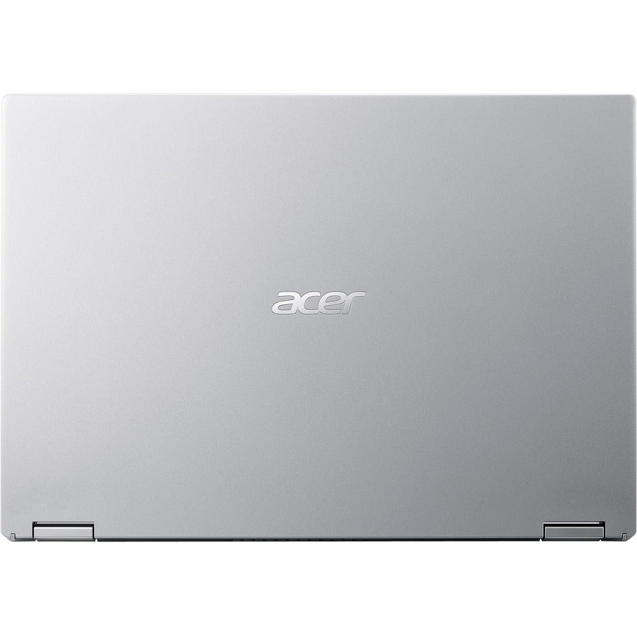 Acer Spin 1 SP114-31 SP114-31-C211 Ordinateur portable 2 en 1 à écran tactile 14" - HD - 1366 x 768 - Intel Celeron N4500 Dual-core (2 cœurs) 1,10 GHz - 4 Go de RAM - 128 Go de mémoire flash - Argent pur NX.ABWAA.004