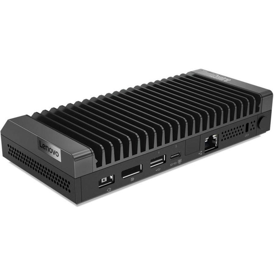 Ordinateur de bureau Lenovo ThinkCentre M75n 11BW0009US - AMD Athlon Silver 3050e Dual-core (2 cœurs) 1,40 GHz - 4 Go RAM DDR4 SDRAM - 128 Go SSD - Nano - Noir 11BW0009US
