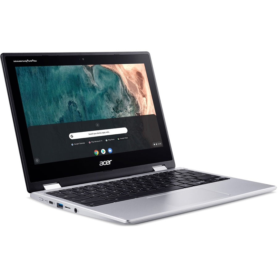 Acer Chromebook Spin 311 CP311-2H CP311-2H-C04Y Chromebook 2 en 1 tactile 11,6" - HD - 1366 x 768 - Intel Celeron N4100 Quad-core (4 Core) 1,10 GHz - 4 Go de RAM - 32 Go de mémoire flash - Argent pur NX.HKKAA.002