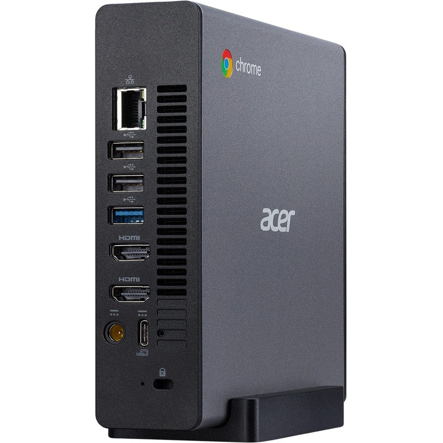 Acer CXI4 Chromebox - Intel Celeron 5205U Dual-core (2 Core) 1,90 GHz - 4 Go RAM DDR4 SDRAM - 32 Go Mémoire Flash Capacité DT.Z1MAA.001