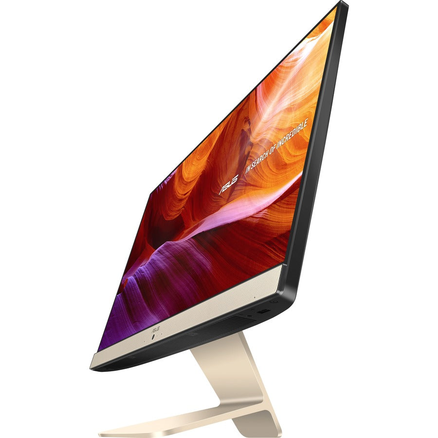 Ordinateur tout-en-un Asus Vivo AiO V222FAK-CP1P-CA - Intel Pentium Gold 6405U Dual-core (2 cœurs) 2,40 GHz - 8 Go RAM DDR4 SDRAM - 256 Go SSD M.2 PCI Express NVMe - 21,5" Full HD 1920 x 1080 - Bureau - Noir V222FAK-CP1P-CA