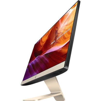 Ordinateur tout-en-un Asus Vivo AiO V222FAK-CP1P-CA - Intel Pentium Gold 6405U Dual-core (2 cœurs) 2,40 GHz - 8 Go RAM DDR4 SDRAM - 256 Go SSD M.2 PCI Express NVMe - 21,5" Full HD 1920 x 1080 - Bureau - Noir V222FAK-CP1P-CA
