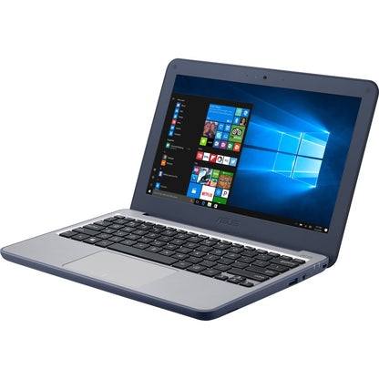 Asus VivoBook W202 W202NA-C1-CA Netbook 11,6" - HD - 1366 x 768 - Intel Celeron N3350 Dual-core (2 Core) 1,10 GHz - 4 Go RAM - 64 Go Mémoire Flash - Bleu foncé W202NA-C1-CA