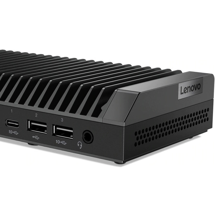 Ordinateur de bureau Lenovo ThinkCentre M75n 11BW0002US - AMD 3050e Dual-core (2 Core) 1,40 GHz - 4 Go RAM DDR4 SDRAM - 128 Go SSD - Nano - Noir 11BW0002US