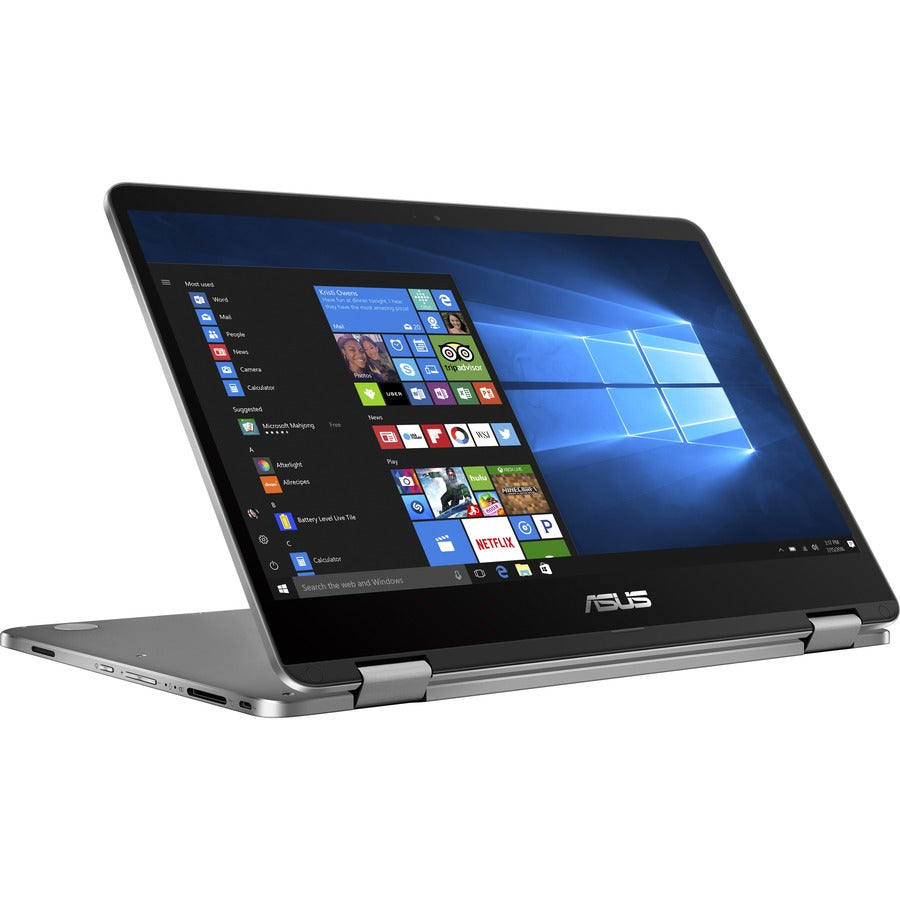 Asus VivoBook Flip 14 J401MA J401MA-SS01-CB Ordinateur portable 14" à écran tactile - HD - 1366 x 768 - Intel Celeron N4000 Dual-core (2 cœurs) 1,10 GHz - 4 Go de RAM - 64 Go de mémoire flash J401MA-SS01-CB